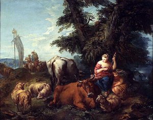 パストラル 作： François Boucher